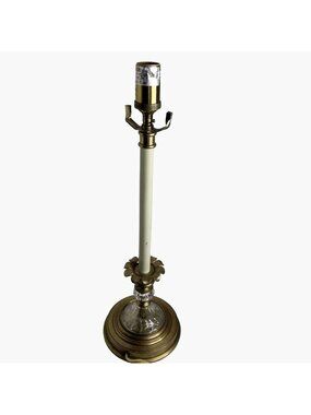 Decorative Crafts Brass Crystal Candlestick Lamp Regency Luxury Lighting
